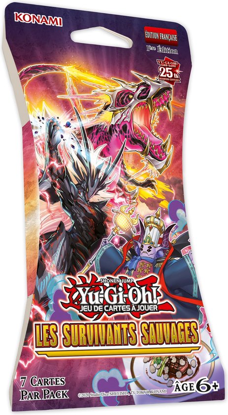Yu-Gi-Oh! JCC – Pack de Booster Les Survivants Sauvages 🐾 (Blister cartonné)