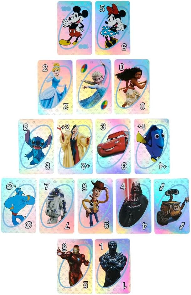 Mattel - Uno Disney 100 Celebration