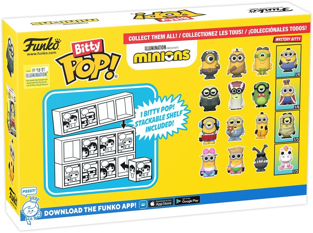 Bitty Pop Minions (série 1)