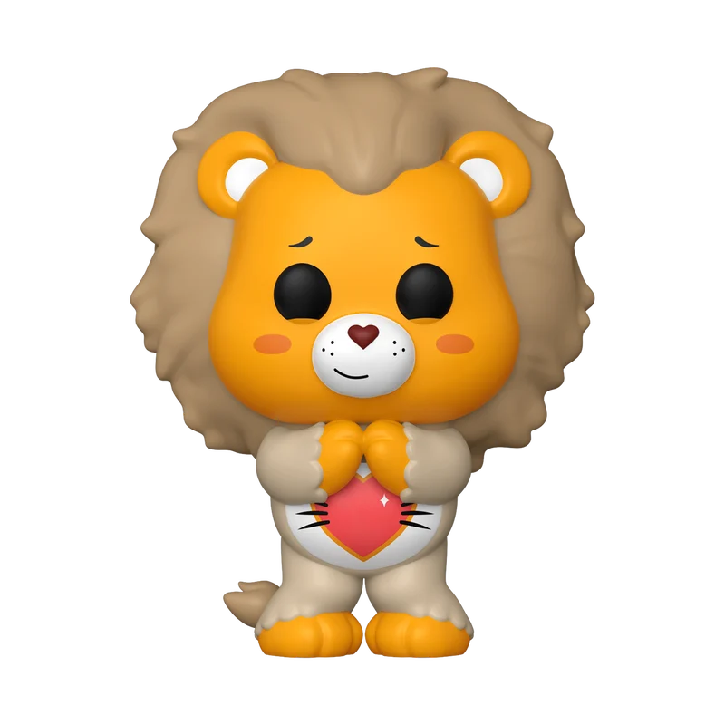 Pré-commande Pop WICKED CARE BEARS Tenderheart Bear as the Cowardly Lion 2055