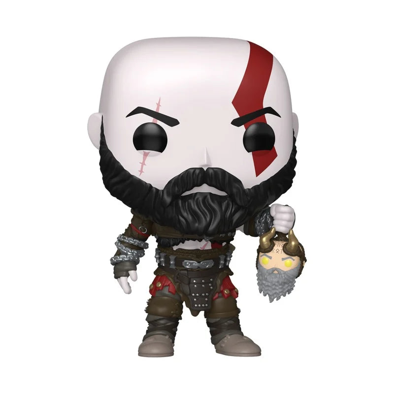 Pré-commande Pop GOD OF WAR RAGNAROK - POP Games N° 1340 - Kratos avec Tête de Mimir