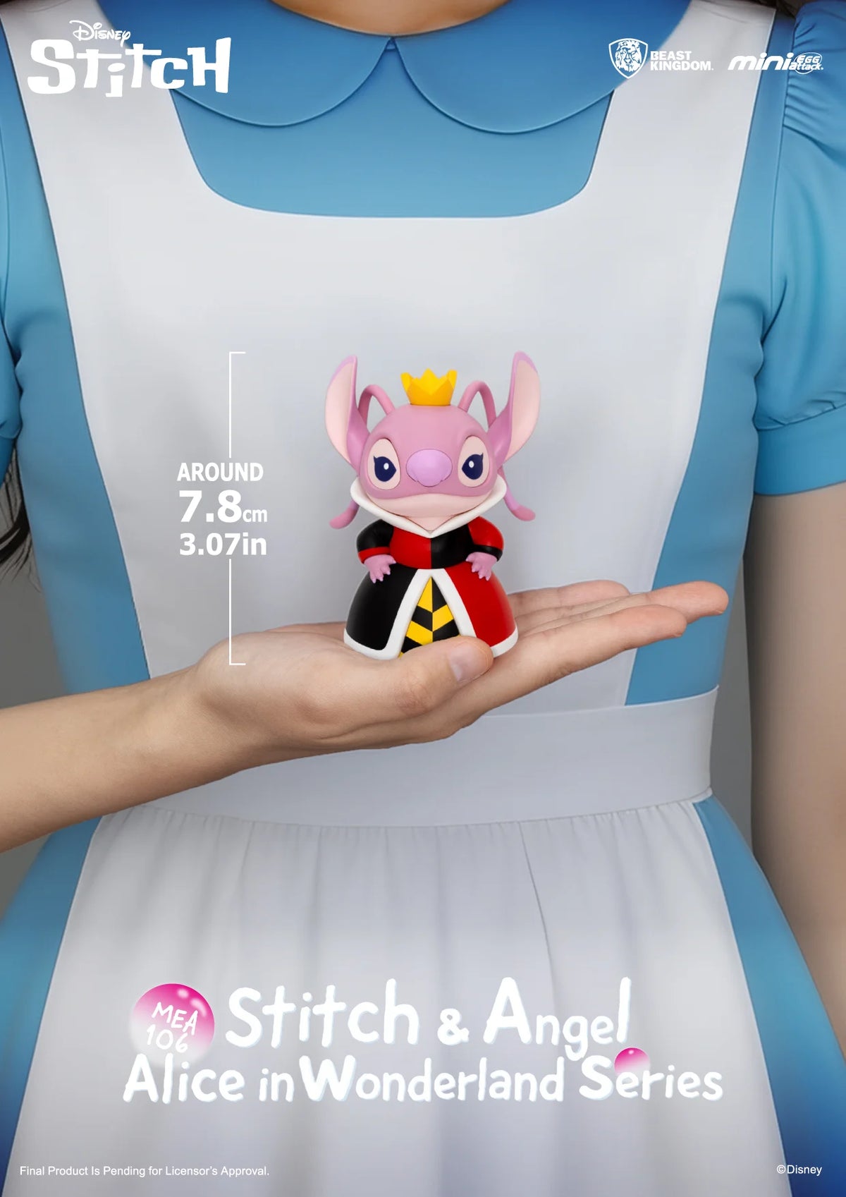 Pré-commande DISNEY -Stitch Alice in Wonderland Series - Blind Box Set 6 Fig. 7.8cm
