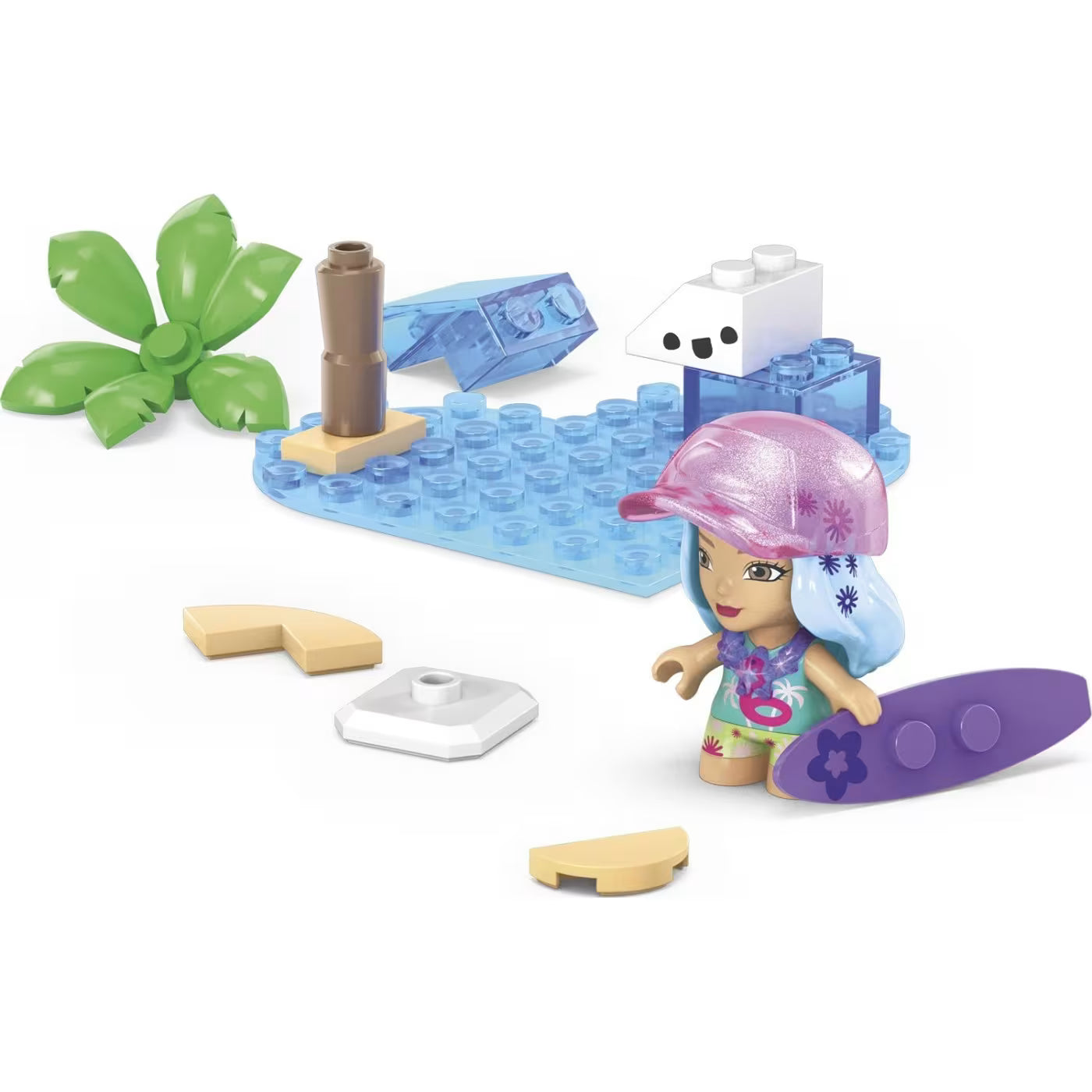 MEGA Barbie Color Reveal Surf et Baignade