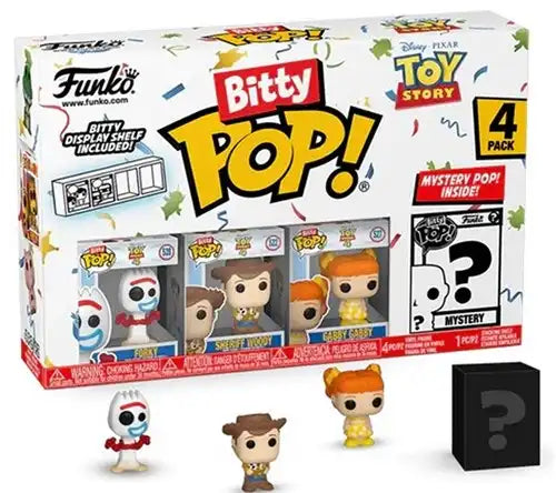 Lot de 4 Bitty Pop Toy Story