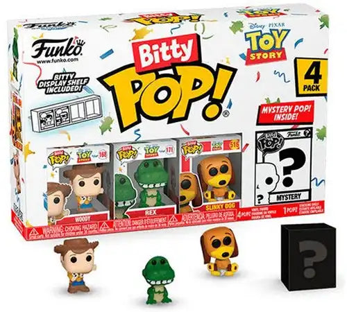 Lot de 4 Bitty Pop Toy Story