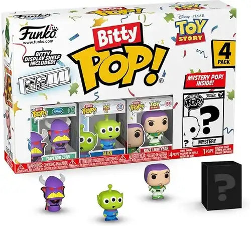 Lot de 4 Bitty Pop Toy Story