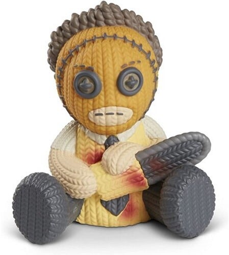 Leatherface – Handmade by Robots #007 – The Texas Chainsaw Massacre – Figurine en vinyle (13,5 x 14,5 cm)