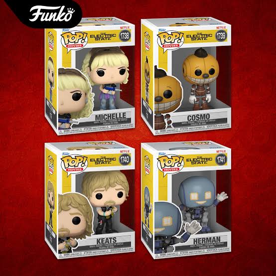 Série de 4 Funko Pop The Electrik State