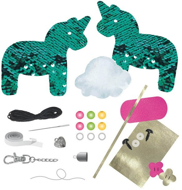 Charm de lentejuelas de unicornio de Lena Fashion
