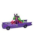 DC Retro figurine avec voiture Batman 66 Batmobil with Joker