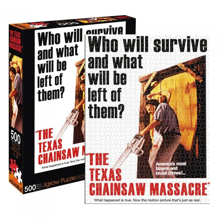 Puzzle 500 pièces - The Texas Chainsaw Massacre - Aquarius