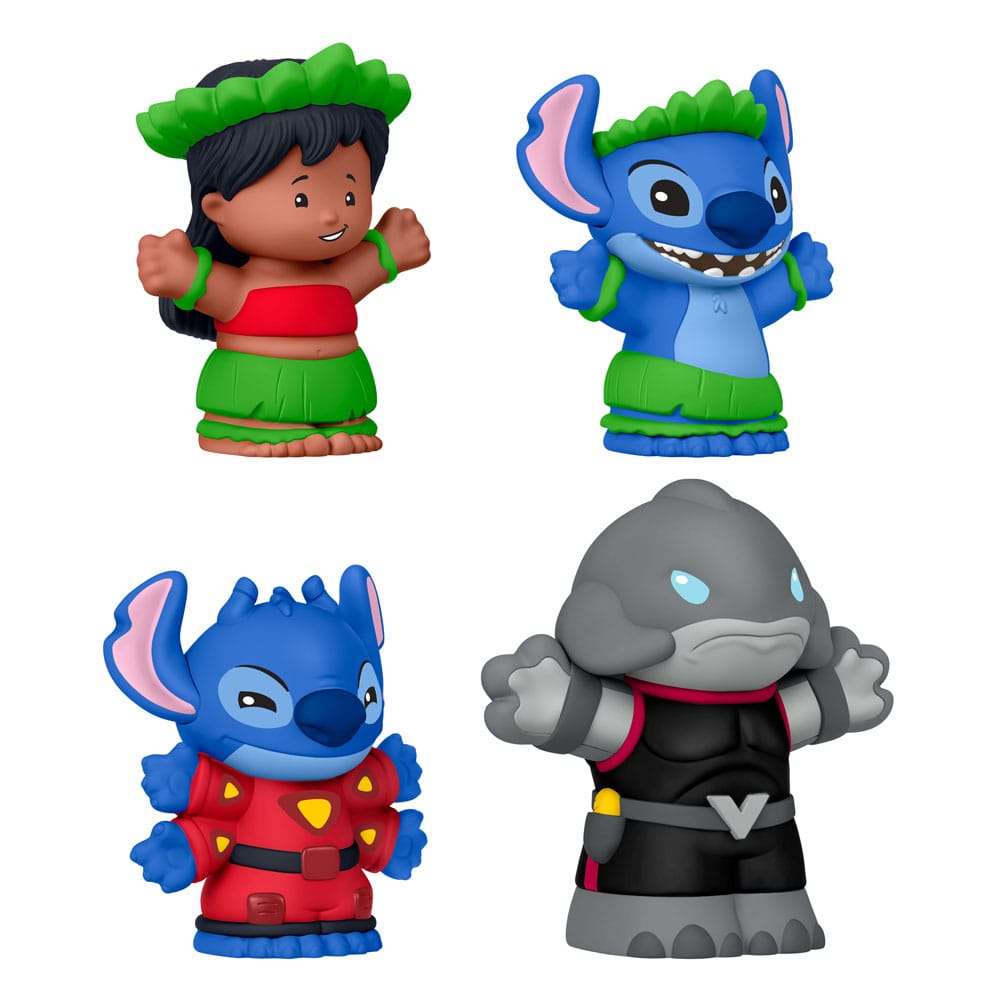 Lilo & Stich pack 4 minifigurines Fisher-Price Little People