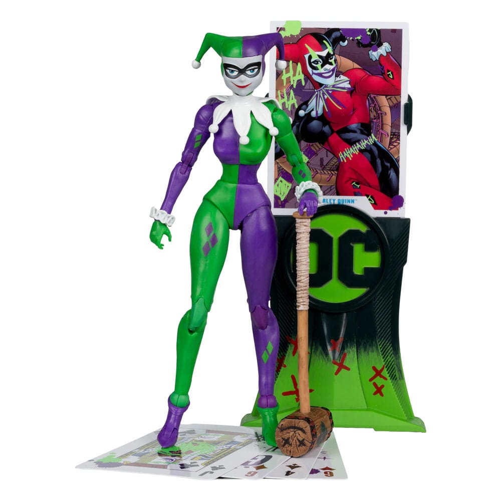 McFarlane DC Multiverse figurine Harley Quinn (DC Classic) Jokerized (Gold Label)