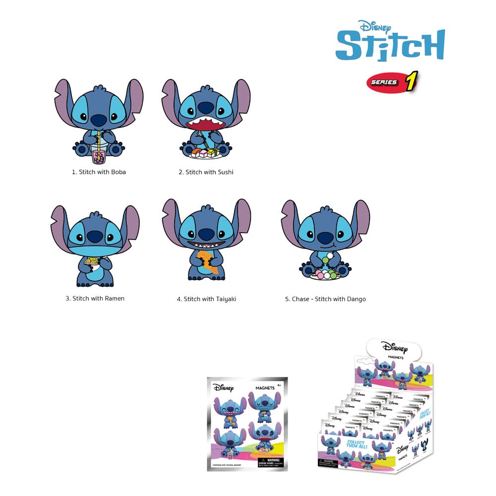 Lilo & Stitch Magnet (aimant) Stitch Series 1