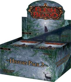 Display Flesh & Blood TCG - Boîte de 36 Boosters - History Pack 2 Black Label