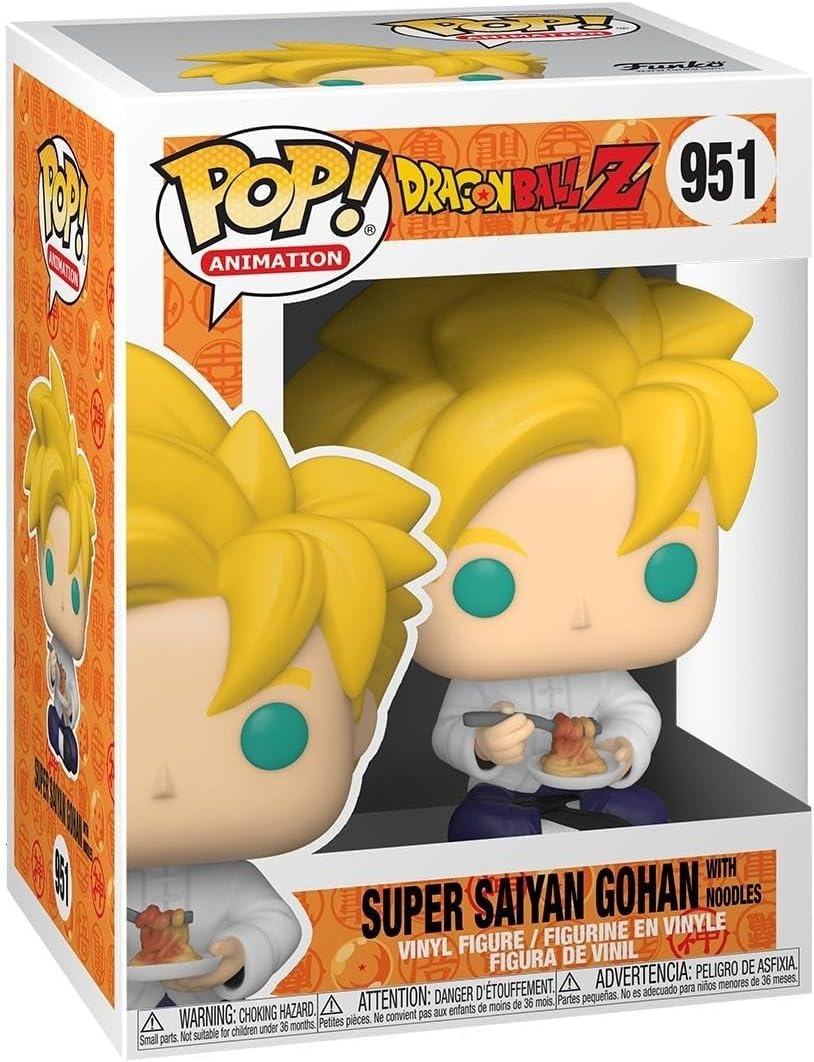 Pop Super Saiyan Gohan with noodles 951