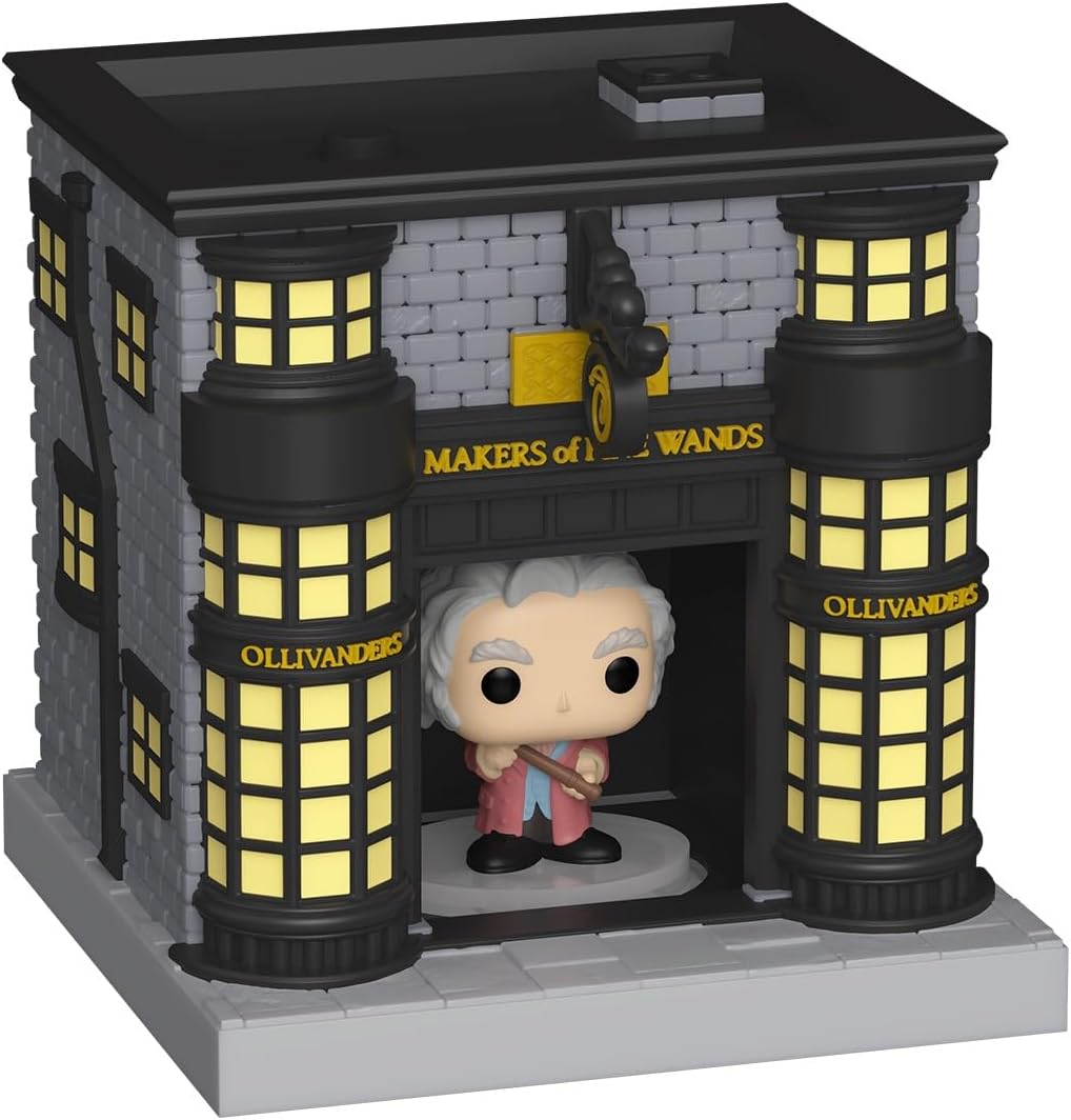Bitty Pop Towns Garrick Ollivander and Ollivander's Wand Shop