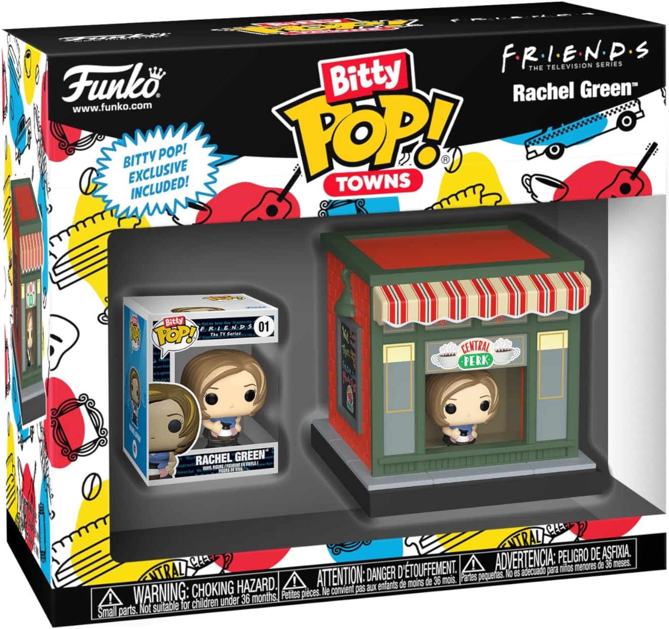 Bitty Pop Towns Rachel Green et Central Perk
