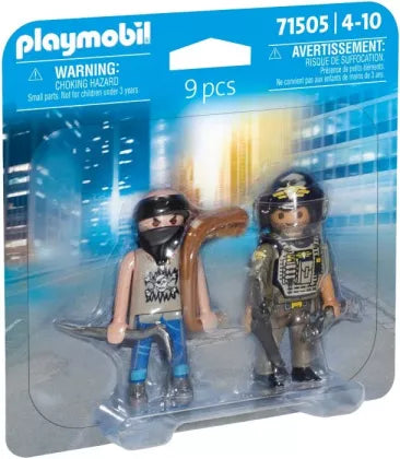 PLAYMOBIL Policiers 71505