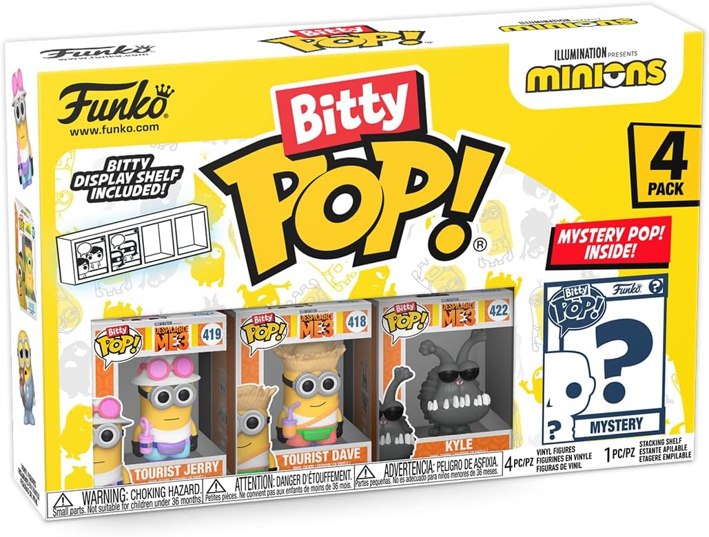 Bitty Pop Minions (série 4)
