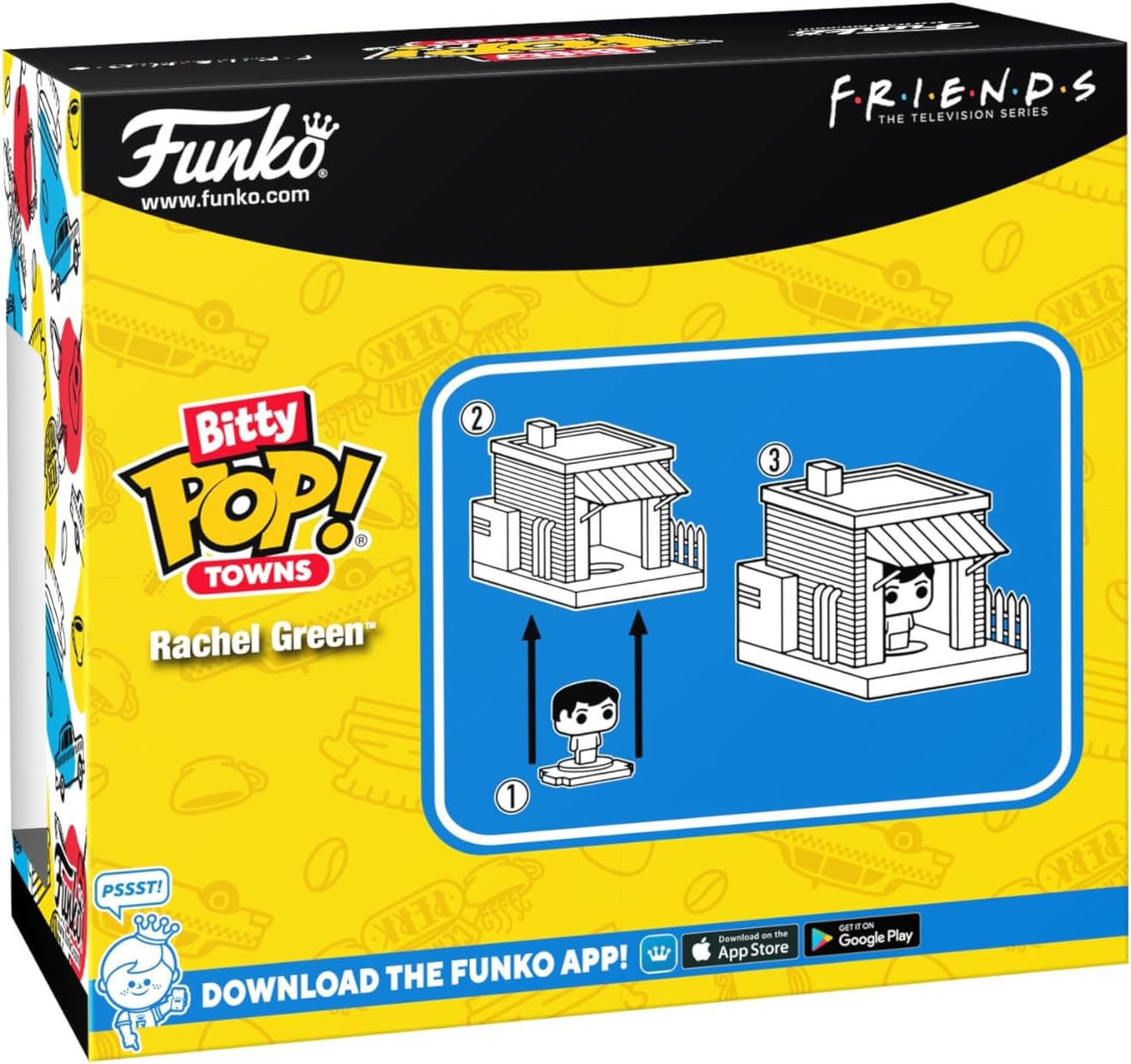 Bitty Pop Towns Rachel Green et Central Perk
