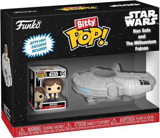Bitty Pop Han Solo with Millenium Falcon
