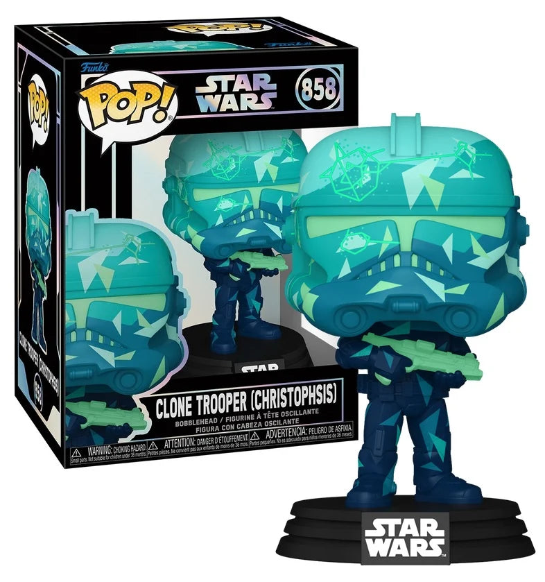 Pré-commande Pop STAR WARS - POP Artist Series Clone Soldier (Christophsis) 858