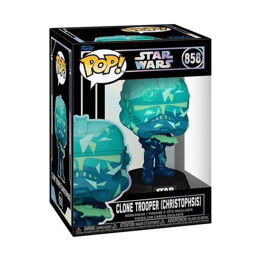 Pré-commande Pop STAR WARS - POP Artist Series Clone Soldier (Christophsis) 858