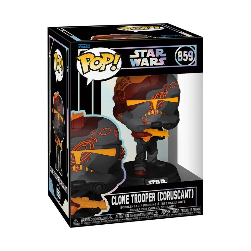 Pré-commande Pop STAR WARS - POP Artist Series Soldat Clone (Coruscant) 859