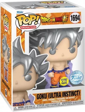 Pop Goku Ultra Instinct 1694 (Glow in the Dark)