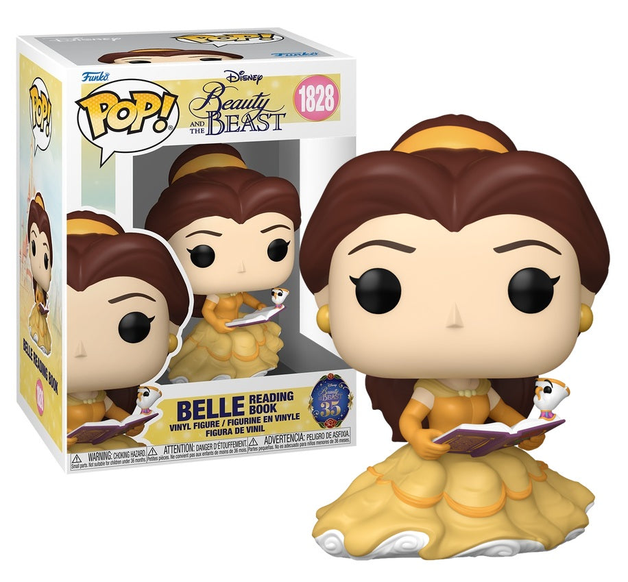 Pré-commande Pop READERS - POP Disney N° 1828 - Belle avec livre