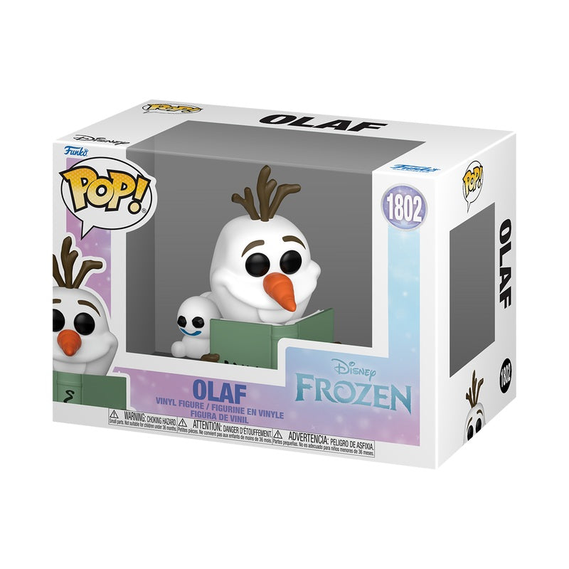 Pré-commande Pop READERS - POP Disney N° 1802 - Olaf avec livre