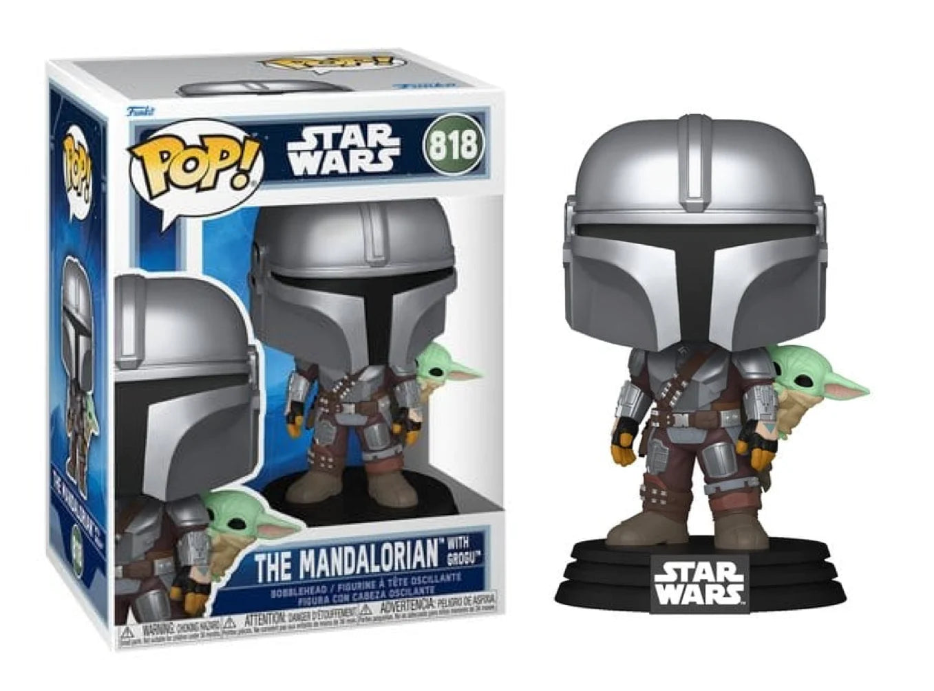 Pop The Mandalorian with Grogu 818