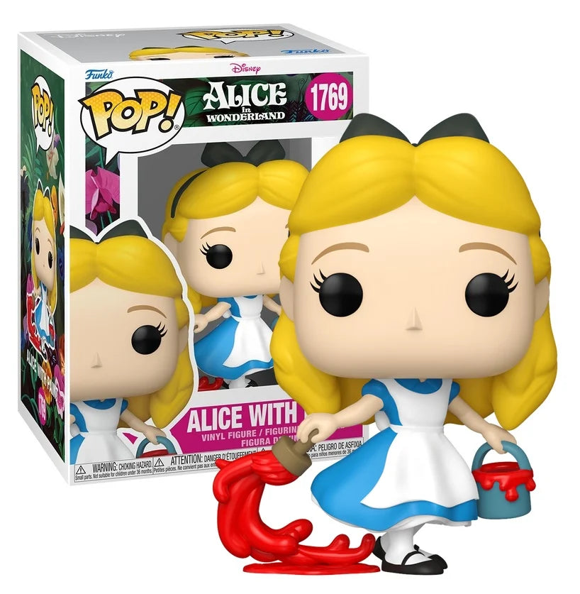 Pré-commande Pop ALICE AU PAYS DES MERVEILLES Alice with Paint 1769