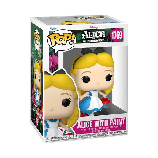 Pop ALICE AU PAYS DES MERVEILLES Alice with Paint 1769