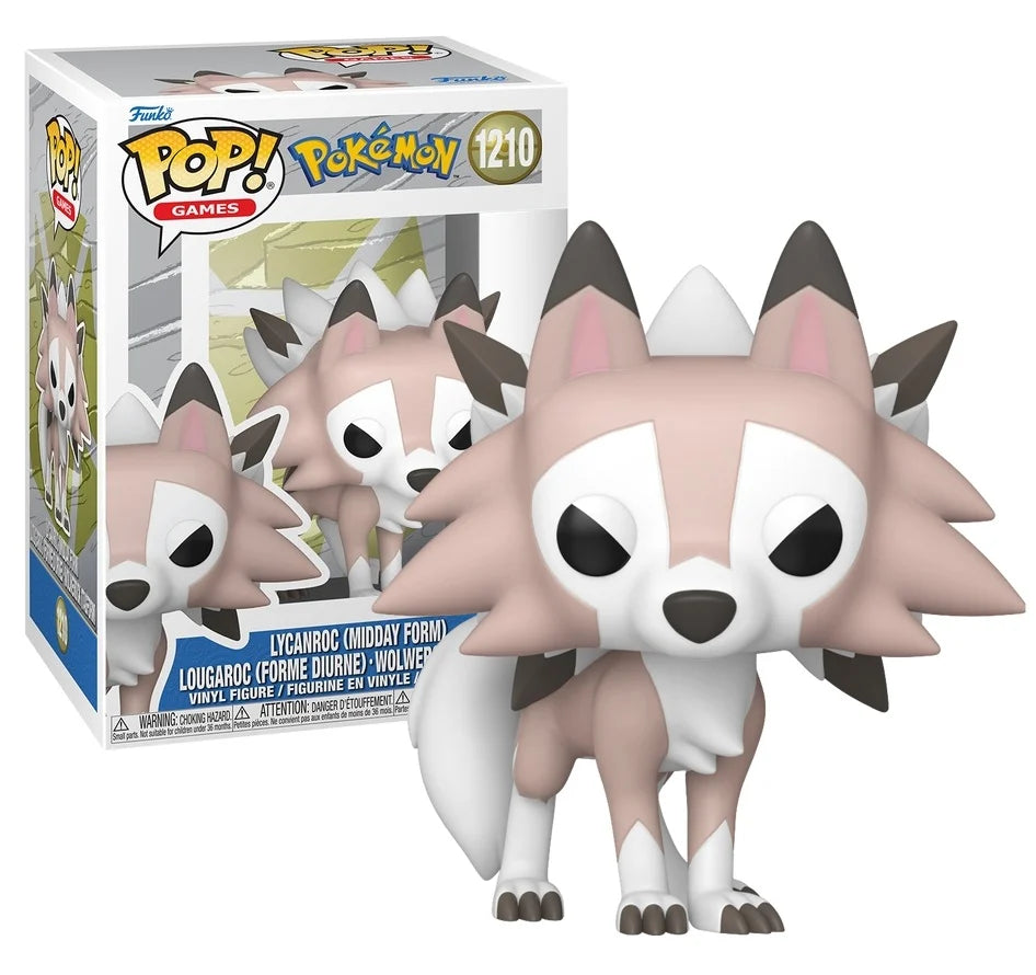 Pré-commande Pop POKEMON Lougaroc (Forme Diurne) 1210