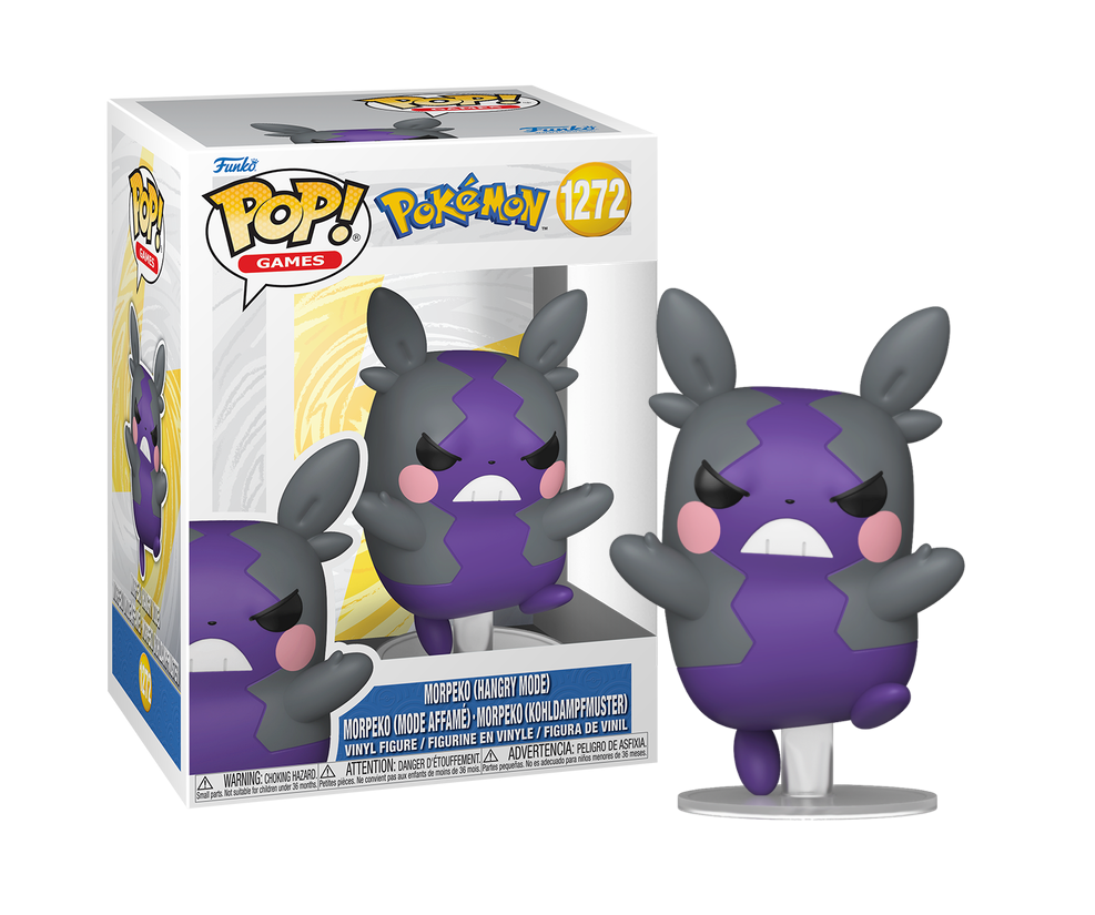 Pré-commande Pop POKEMON - POP Games N° 1272 - Morpeko (Affamé)