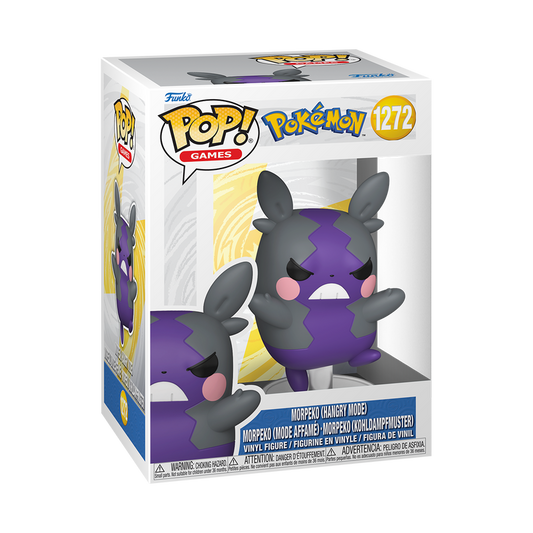 Pré-commande Pop POKEMON - POP Games N° 1272 - Morpeko (Affamé)