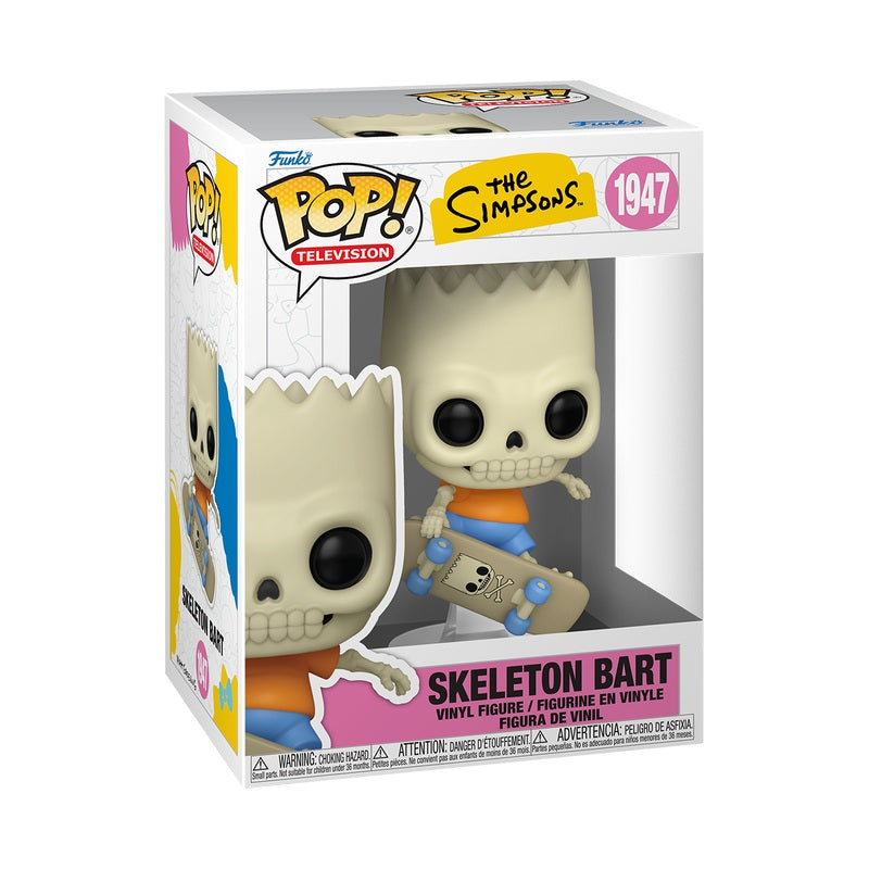 Pop LES SIMPSONS - POP Animation N° 1947 - Bart Squelette