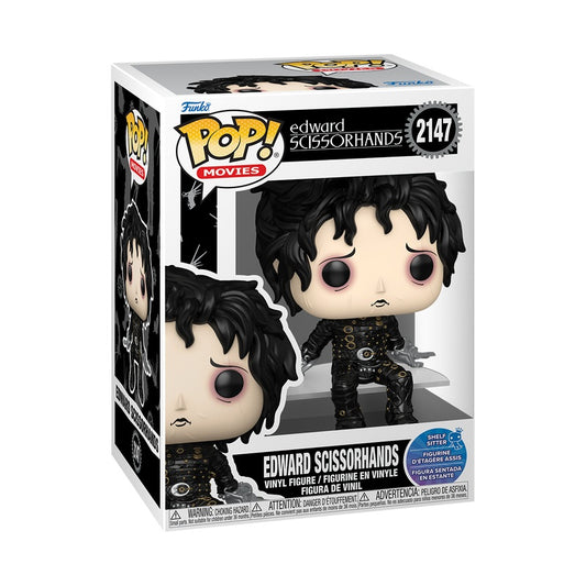 Pré-commande Pop EDWARD AUX MAINS D'ARGENT - POP Movies N° 2147 - Edward (Assis)