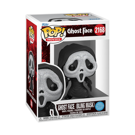 Pré-commande Pop GHOSTFACE - POP Movies N° 2168 - Bling Mask (GL)