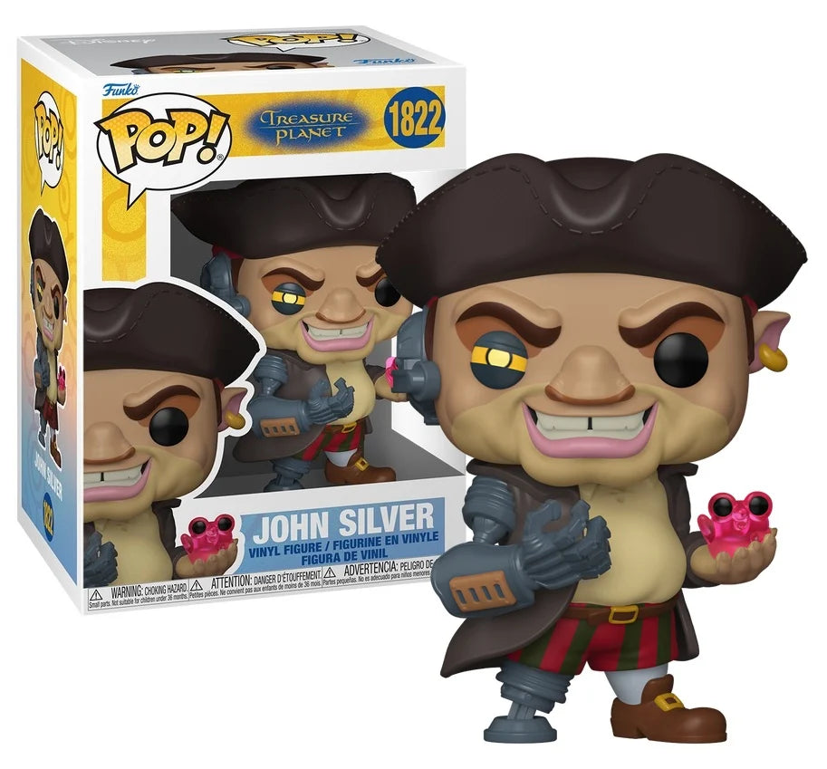 Pré-commande Pop LA PLANETE AU TRESOR - POP Disney N° 1822 - John Silver