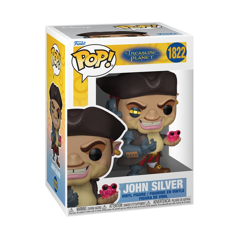 Pré-commande Pop LA PLANETE AU TRESOR - POP Disney N° 1822 - John Silver