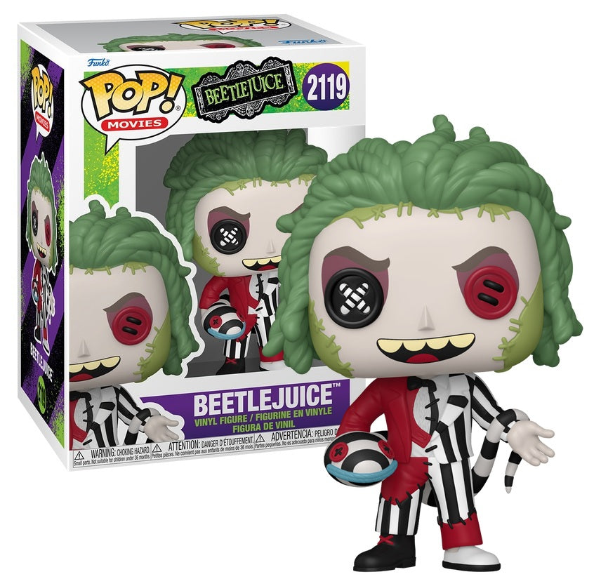 Pré-commande Pop PATCHWORK - POP Movies N° 2119 - Beetlejuice