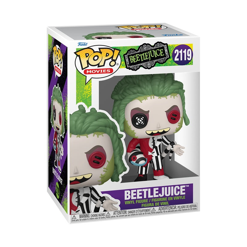 Pré-commande Pop PATCHWORK - POP Movies N° 2119 - Beetlejuice