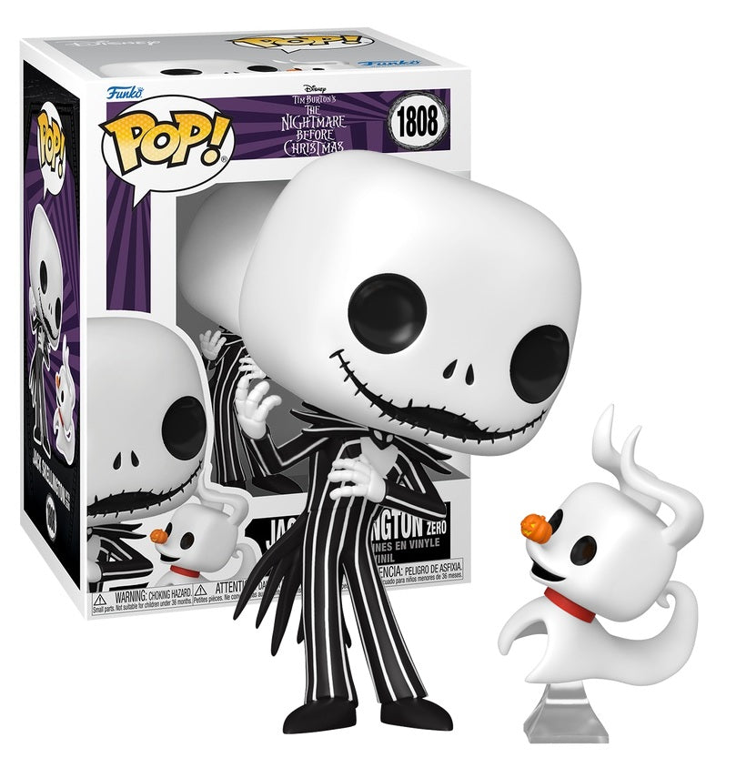 Pré-commande Pop L'ETRANGE NOEL DE MONSIEUR JACK - POP & Buddy N° 1808 - Jack & Zero