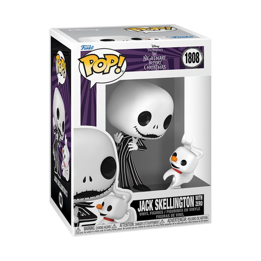 Pré-commande Pop L'ETRANGE NOEL DE MONSIEUR JACK - POP & Buddy N° 1808 - Jack & Zero