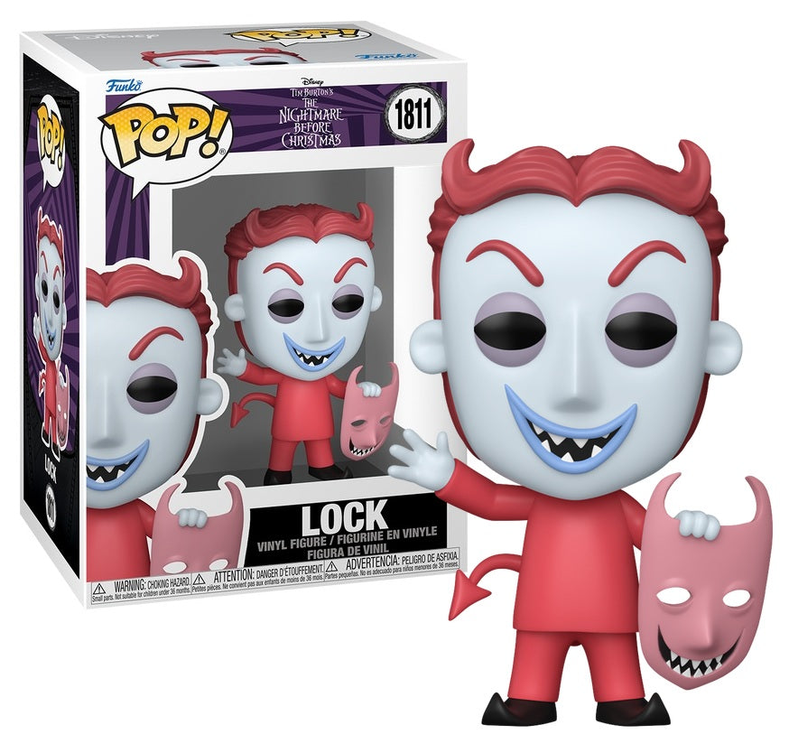 Pré-commande Pop L'ETRANGE NOEL DE MONSIEUR JACK - POP Disney N° 1811 - Lock