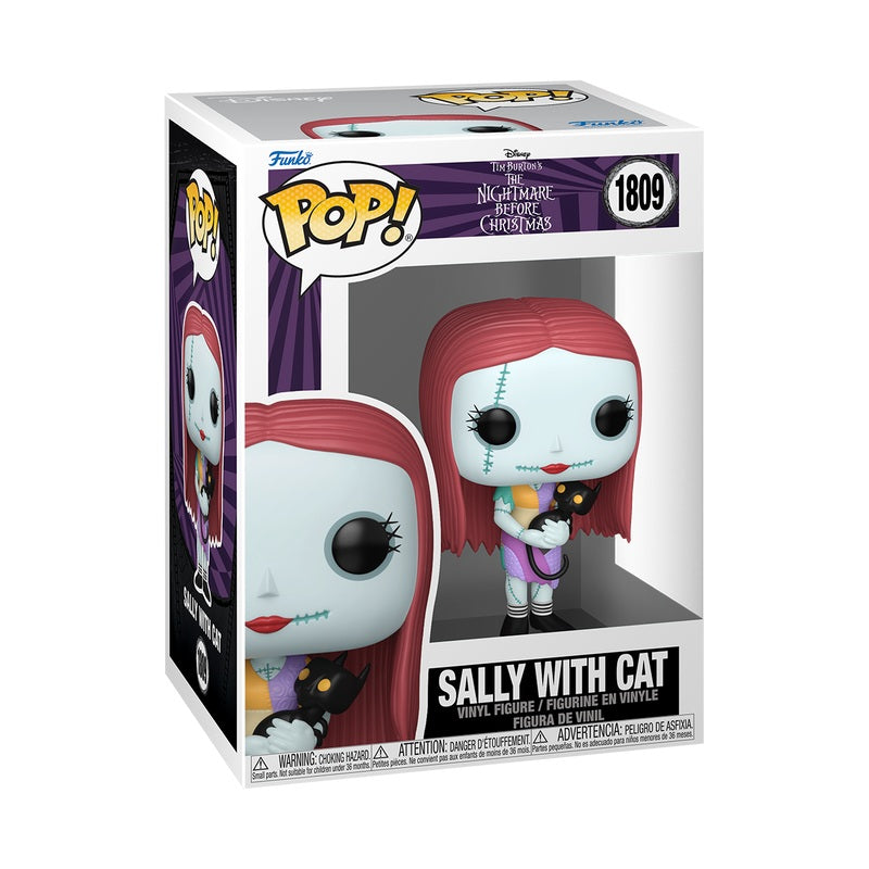 Pré-commande Pop L'ETRANGE NOEL DE MONSIEUR JACK - POP Disney N° 1809 - Sally avec Chat