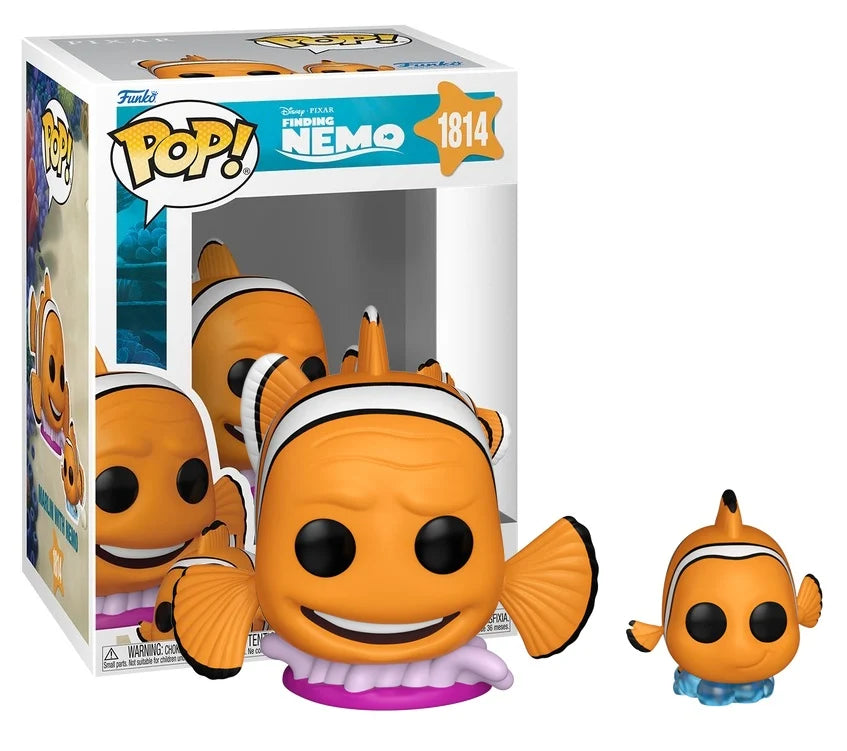 Pré-commande Pop LE MONDE DE NEMO - POP & Buddy N° 1814 - Marin avec Nemo